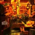 handcrafted-tiny-colmar-alley-bookshelf-diorama-with-led-lights Handcrafted Colmar alley bookshelf diorama lit by warm LED strip