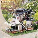 homemade-tiny-garden-cottage-kit-for-model-makers Homemade tiny garden cottage kit for model makers showing step-by-step build
