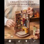 intricate-book-nook-diy-kit-with-tiny-furniture-and-warm-led-glow Intricate DIY book nook kit with laser-cut basswood, tiny furniture, and warm LED glow