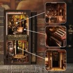 intricate-handcrafted-detective-study-book-nook-with-rose-details Intricate handcrafted detective study book nook with rose details and magnifying glass