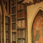 intricate-miniature-library-with-lighting intricate miniature library with lighting