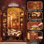 intricate-tabletop-book-nook-with-realistic-book-spines Intricate tabletop book nook with realistic book spines and warm ambient glow