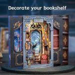 led-lit-miniature-diorama-of-an-enchanted-travel-agency LED-lit miniature diorama of enchanted travel agency book nook with warm glow