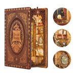maritime-vintage-book-nook-with-tiny-ship-and-sea-details Maritime vintage book nook with tiny ship cabin and sea detail props