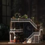 miniature-cathedral-model-diy-craft-kit Miniature cathedral model DIY craft kit with laser-cut wood parts