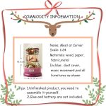 miniature-dollhouse-corner-shop-scene-kit 1:24 scale miniature dollhouse corner shop with LED warm amber lighting