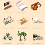 miniature-home-decor-kit-with-tiny-led-lights Miniature house display with warm-tone LED string lights creating cozy ambiance