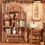 Miniature literary diorama inspired by Song Dynasty historical artistic traditions