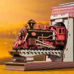 miniature-railway-library-shelf-insert-decorative miniature railway library shelf insert decorative book nook close-up