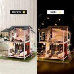 monet-inspired-miniature-garden-house-kit Monet-inspired miniature garden house kit with cottage and flower beds