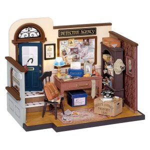 Mose's Detective Agency DIY Miniature House Kit