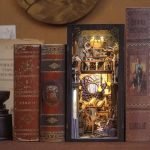 nebula-themed-restroom-book-nook-miniature Nebula themed restroom book nook miniature with cosmic interior details