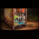 paper-craft-book-nook-with-ring-portal Paper craft book nook with ring portal and layered fantasy elements