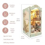 paper-craft-miniature-farmhouse-book-nook Paper craft miniature farmhouse book nook with pre-tinted elements