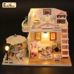 "Pink Loft" DIY Miniature House Kit