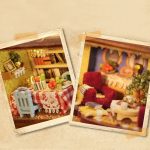 Precision cut wooden miniature dollhouse parts
