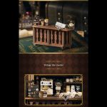 quaint retro cafe book nook for home library