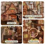 rustic-fairy-book-nook-diorama-made-for-shelves Rustic fairy book nook diorama made for shelves