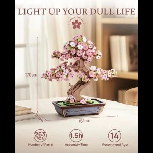 Sakura Bonsai 3D Wooden Puzzle