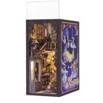 space-themed-shelf-insert-book-nook-with-ambient-lighting space themed shelf insert book nook with ambient lighting