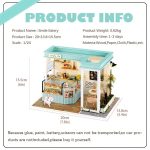 tiny-diorama-dollhouse-scene-with-realistic-decor Tiny diorama dollhouse shop scene realistic LED-lit warm decor complete