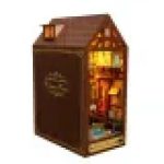 tiny-illuminated-book-village-inspired-by-colmar-architecture Tiny illuminated book village scene inspired by Colmar street architecture