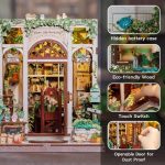 tiny reading corner book nook diorama gift for book lovers