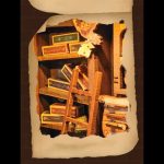 vintage-style-magic-shop-bookshelf-ornament Vintage style magic shop bookshelf ornament