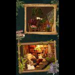 whimsical-fairy-garden-miniature-house-craft-with-twinkling-led whimsical fairy garden miniature house craft with twinkling LED