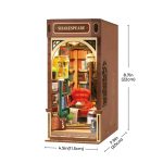 wooden-handcrafted-literary-diorama-for-shelves Wooden handcrafted literary diorama for shelves built from laser-cut basswood