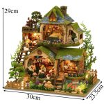 wooden-miniature-garden-home-kit-for-crafting-with-subtle-led-lights wooden miniature garden home kit for crafting with subtle LED lights