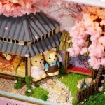 wooden-miniature-theater-craft-for-hobbyists-and-crafters Wooden miniature theater craft assembled by hobbyist builder showing precision assembly joints
