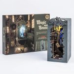 wooden-model-kit-miniature-house-for-bookshelf-display wooden model kit miniature house for bookshelf display