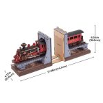 wooden-train-diorama-book-nook-with-intricate-details wooden train diorama book nook with intricate locomotive and archway details