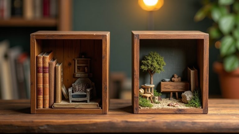 Book Nook vs Diorama: Which Format Fits Your Creative Goals?