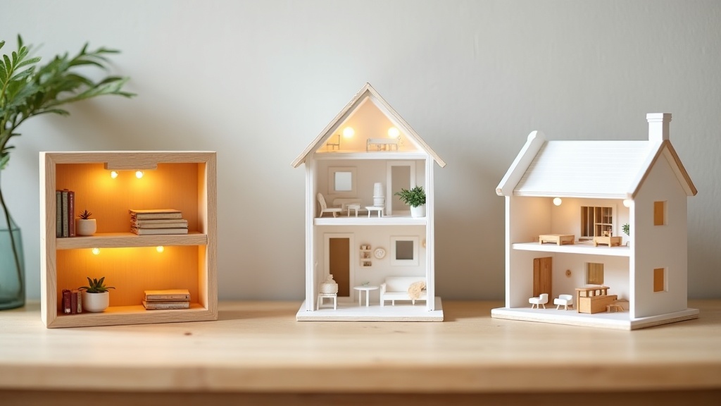Book Nook vs Dollhouse vs Miniature House: Which One Is Right for You?