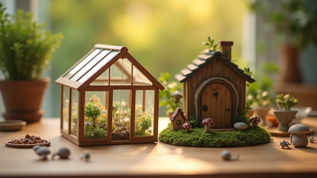 Miniature Greenhouse vs Fairy Garden: Which Build Is Right for You?