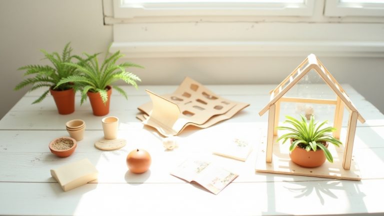 Miniature Botanical Garden Kit: Build Your Own Tiny Green World
