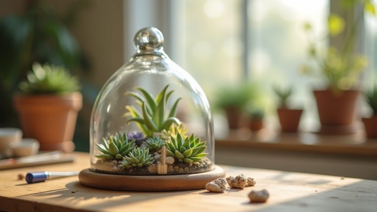 Miniature Greenhouse with Succulents: The Best Plant Pairings for Your Diorama