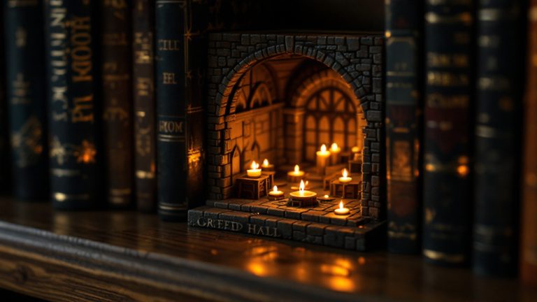 Hogwarts Inspired Book Nook Kits: Castle Rooms, Shelf Magic