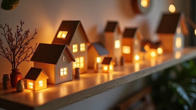 How to Display a Miniature House Collection: Shelf Curation, Lighting and Theme Grouping