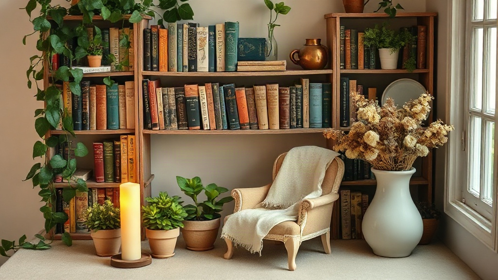 Cottagecore Book Nook Ideas: Create a Cozy Literary Hideaway