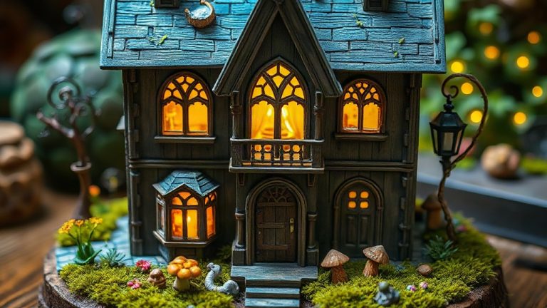 Fairycore Miniature House Kits: DIY Fairy Garden Guide