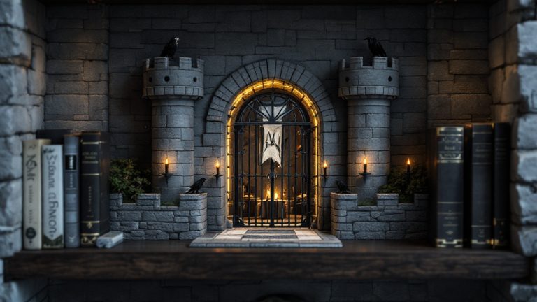 Game of Thrones Book Nook Inspiration: Build Your Own Westeros Shelf Insert