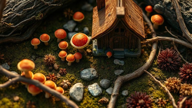 Goblincore Miniature Kit Ideas: Crafting Dark Forest Worlds