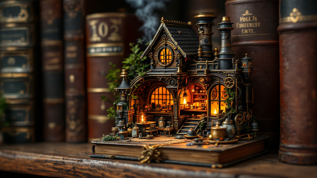 Howl's Moving Castle Miniature Inspiration: Building the Magic in Miniature