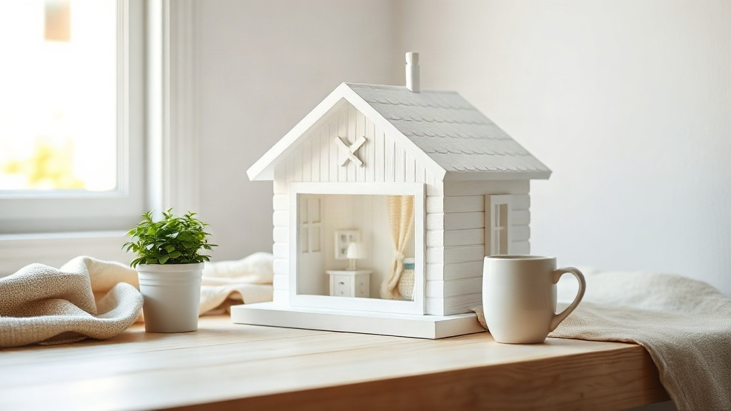 Minimalist Scandinavian Miniature Houses: Clean Lines, Timeless Calm