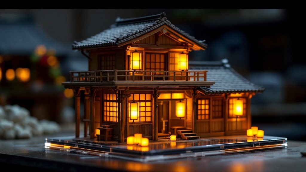 Spirited Away Bathhouse Miniature Inspiration: Bringing Chihiro's World to Your Worktable