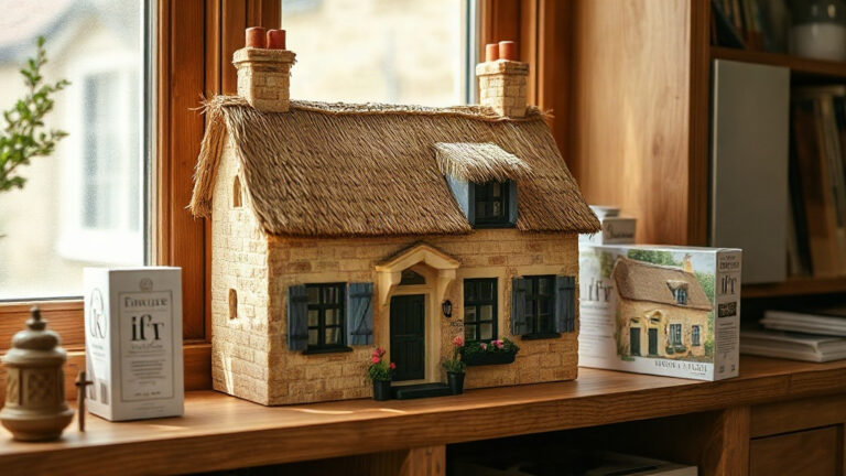 English Cottage Miniature Kits: Building Charm One Detail at a Time