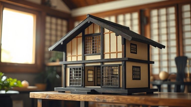 Machiya Miniature House Kits: Building Traditional Japanese Architecture by Hand